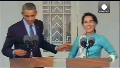 Myanmar: Obama defende candidatura de San Suu Ki