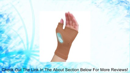Left Hand Gel Wrist Support Relieves Carpal Tunnel Arthritis Muscle Spasms Review