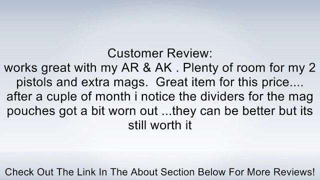 NcStar Airsoft Vism 36 Inch Black Soft Double Carbine Rifle Case Review