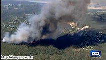 Dunya News - Blue Mountains Bushfire in Australia