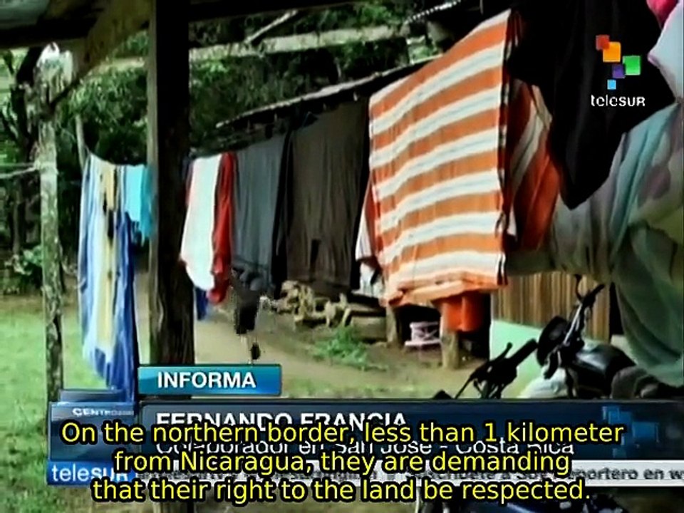 Costa Rica: Border area inhabitants demands right to land