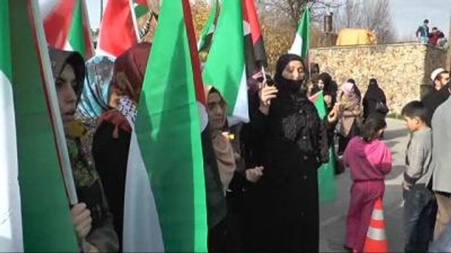 İsrail'in Gazze'ye Saldırıları Protesto Edildi