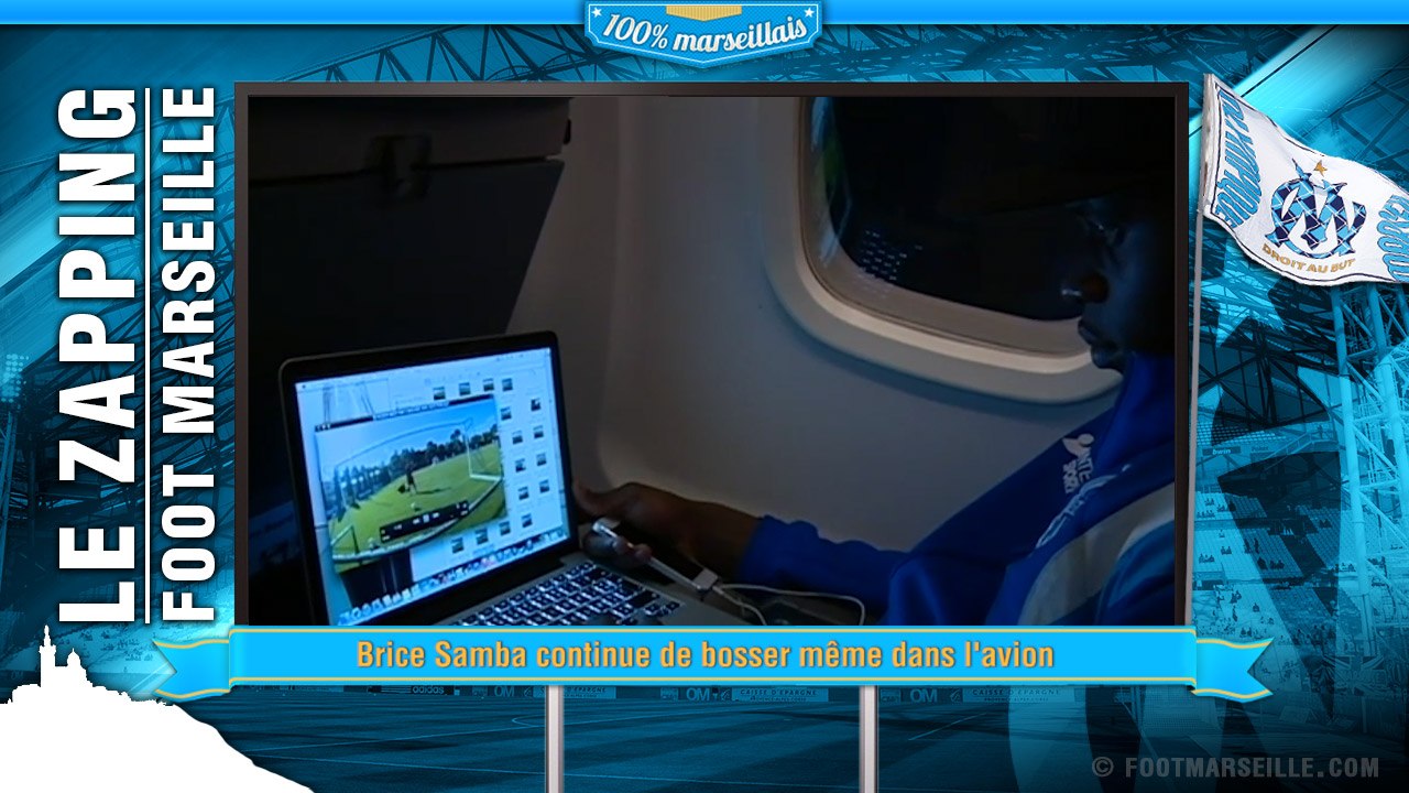 David Luiz aime le jeu de l'OM, Brice Samba travaille dans l'avion... Le zapping Foot Marseille !