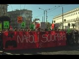 Napoli - Lo sciopero sociale di precari e studenti -1- (14.11.14)