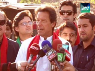 IDPs are not responsibility of KPK : Imran Khan