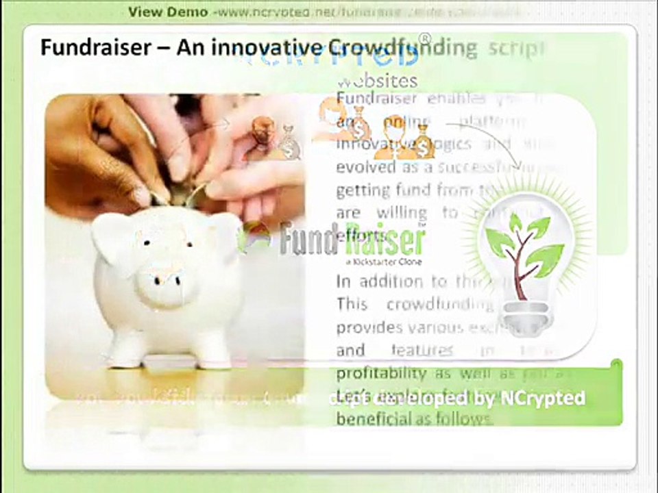 Fundraiser - Kickstarter Clone by NCrypted