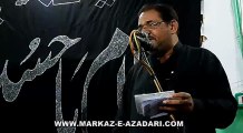 Allama Syed Hussain Raza Naqvi - 9th Muharram - 1436 -P1