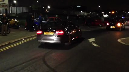 Biker Crashes In To A BMW