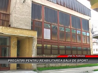 Pregatiri pentru reabilitarea salii de sport