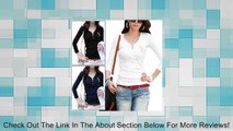 Women Split Neck Henley Emboridery Long Sleeves Shirt Review