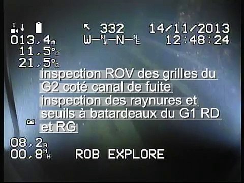 Gallery Inspection with a Mini ROV JACK - courtesy of Rob'Explore
