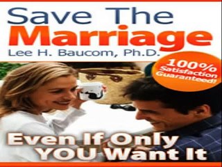 Save the marriage lee baucom ebook