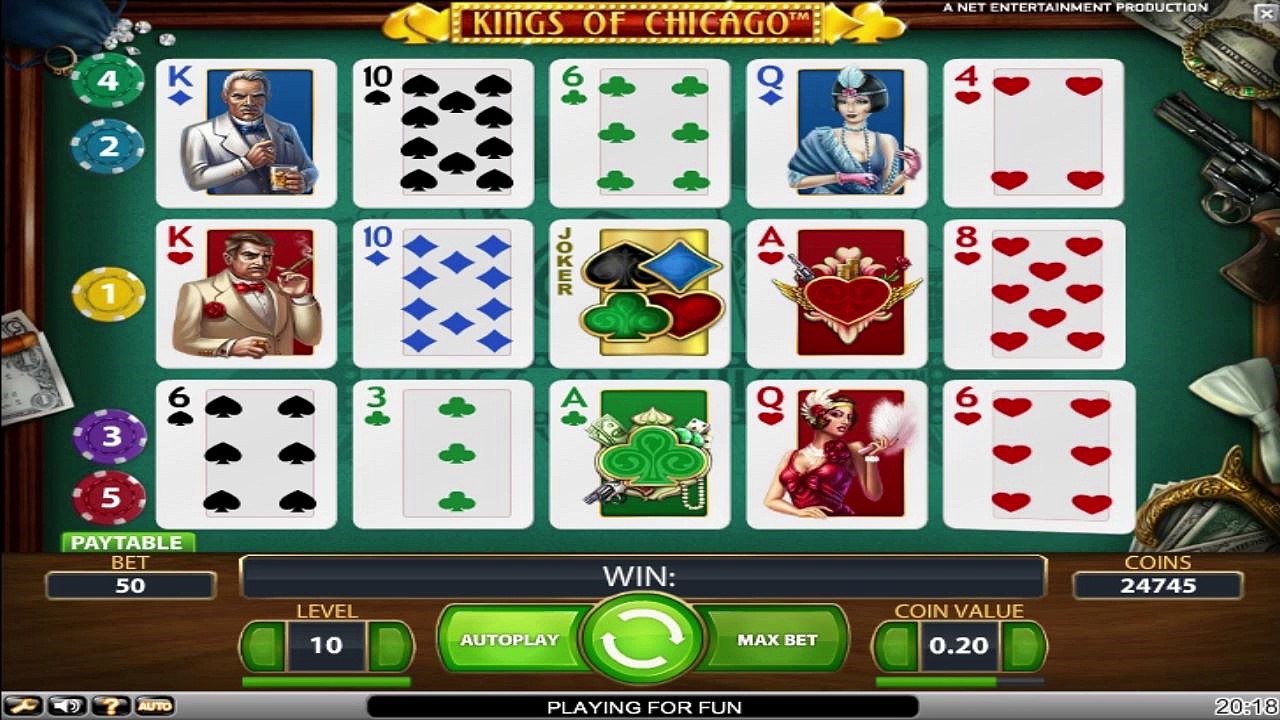 Kings of Chicago™ por NetEnt | Tragaperras Gratis | TragamonedasX.com
