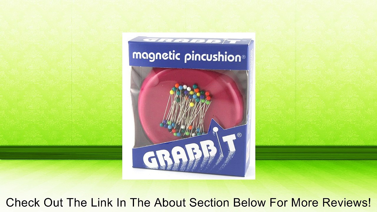Grabbit Magnetic Pincushion Raspberry with Pins Review