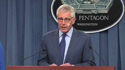 Chuck Hagel Blames Face Wound On Mysterious 'Cabinet Door'