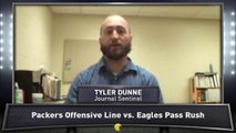 Dunne: Packers vs. Eagles Pass Rush