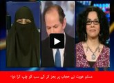 A women loses the debate with a muslim women