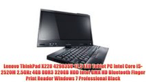 Lenovo ThinkPad X220 42983SU 12.5 LED Tablet PC Intel Core i5-2520M 2.5GHz 4GB DDR3 320GB HDD