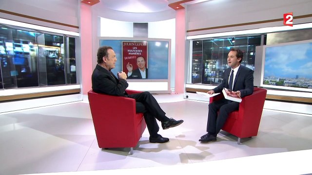 Julien Lepers veut en finir avec les mauvaises manières