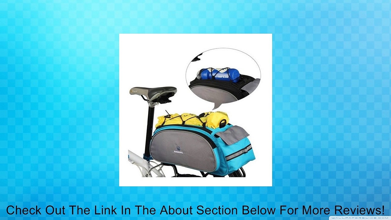 TOMTOP Cycling Bike Bicycle Frame Rack Pack Multifunctional Bag Review