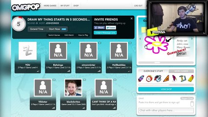 THE RETURN DRAW MY THING (WITH FACECAM-SIDEMEN).