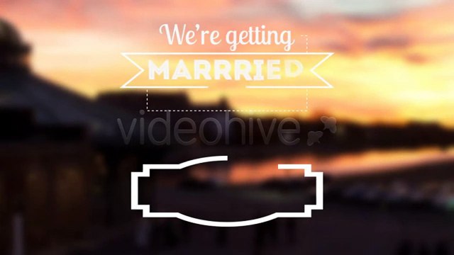 Typographic Wedding Invitations | After Effects Template | Project Files - Videohive