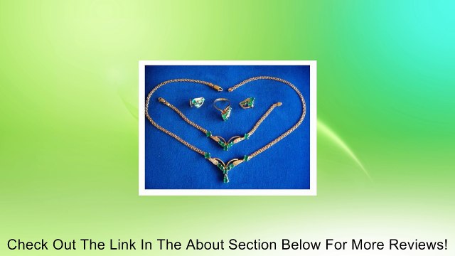 Emerald Pendant And Stud Earrings Set In Sterling Silver 2.00 Ct Tgw Push Back Review