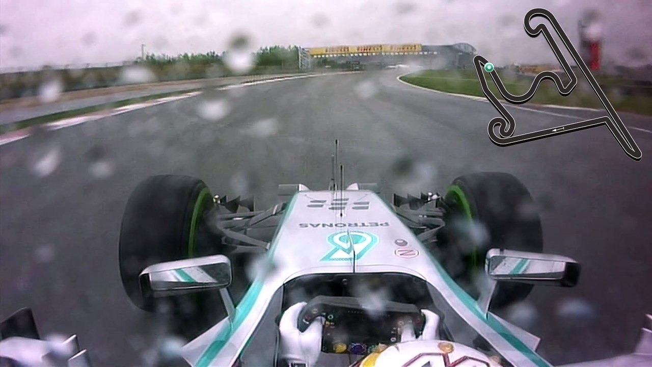 F1 2014 Shanghai Hamilton Pole Lap