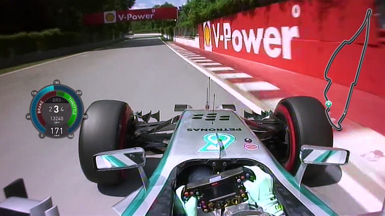 F1 2014 Canada Rosberg Pole Lap