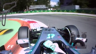 F1 2014 Monza Rosberg Pole Lap