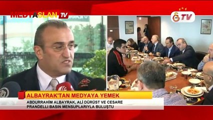 下载视频: Abdurrahim Albayrak medya mensupları ile buluştu!