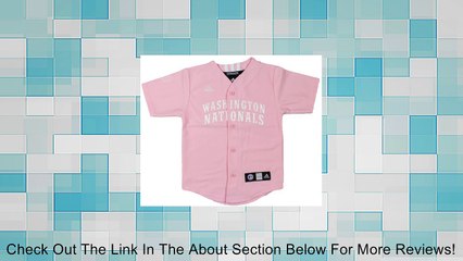 MLB Washington Nationals Pink Toddlers Jersey By Adidas Review