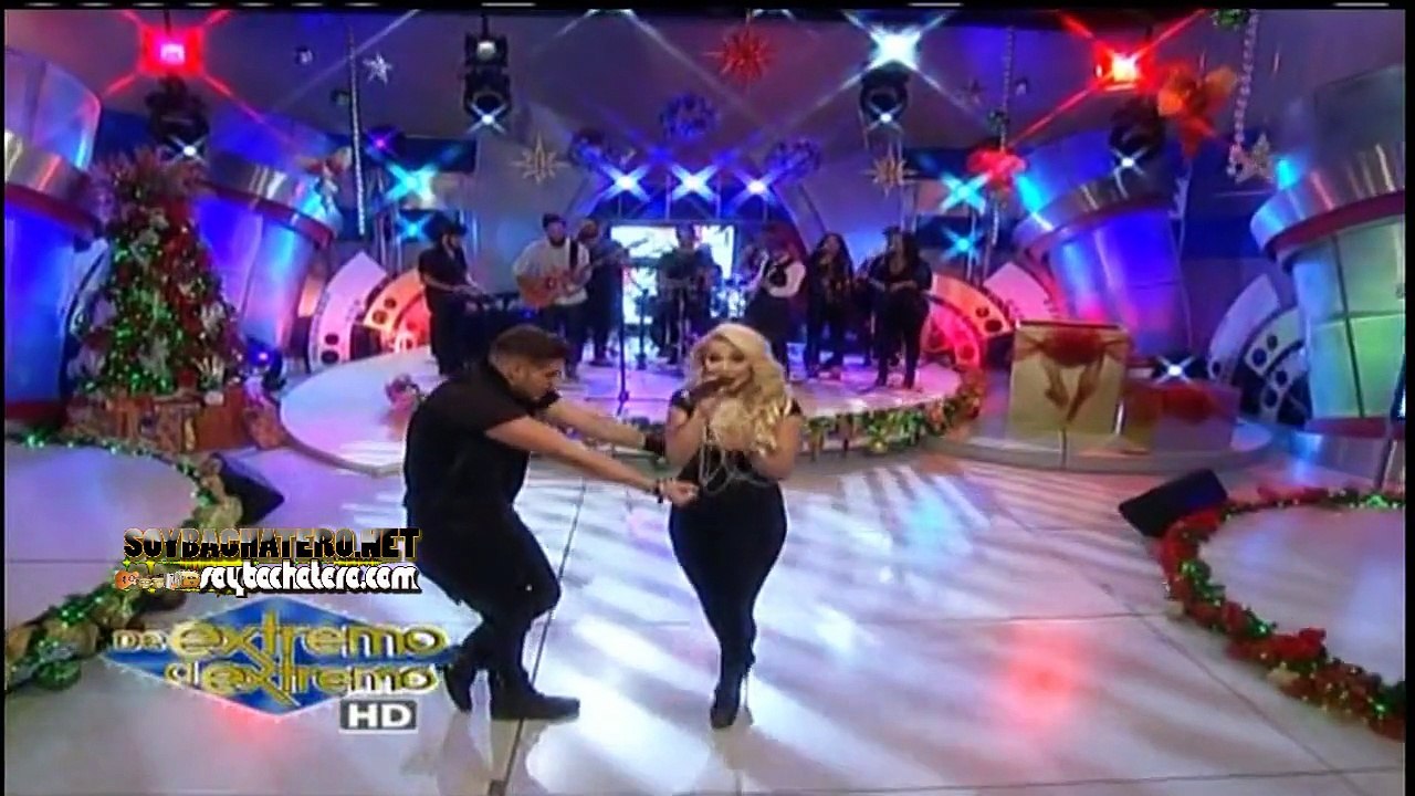 Giselle Tavera Presentacion en Vivo en De Extremo a Extremo @Soybachateronet