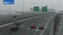 Hong Kong drivers caught RACING at 186mph on motorway