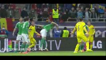 Rumunia 2-0 Irlandia Północna - 14-11-2014 (Najciekawsze momenty) Euro - Kwalifikacje