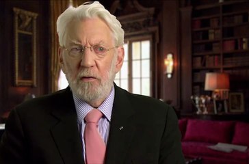 Hunger Games : La Révolte (Part 1) - Interview Donald Sutherland (VO)