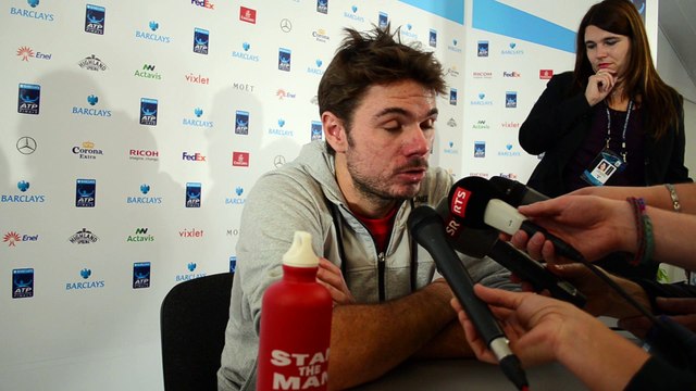 ATP - Masters Londres - Stan Wawrinka : C'est exceptionnel d'être à nouveau en demi-finales ici