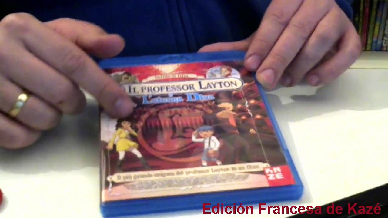 Unboxing profesor layton y la diva eterna ed. coleccionista española by Animelicenciado