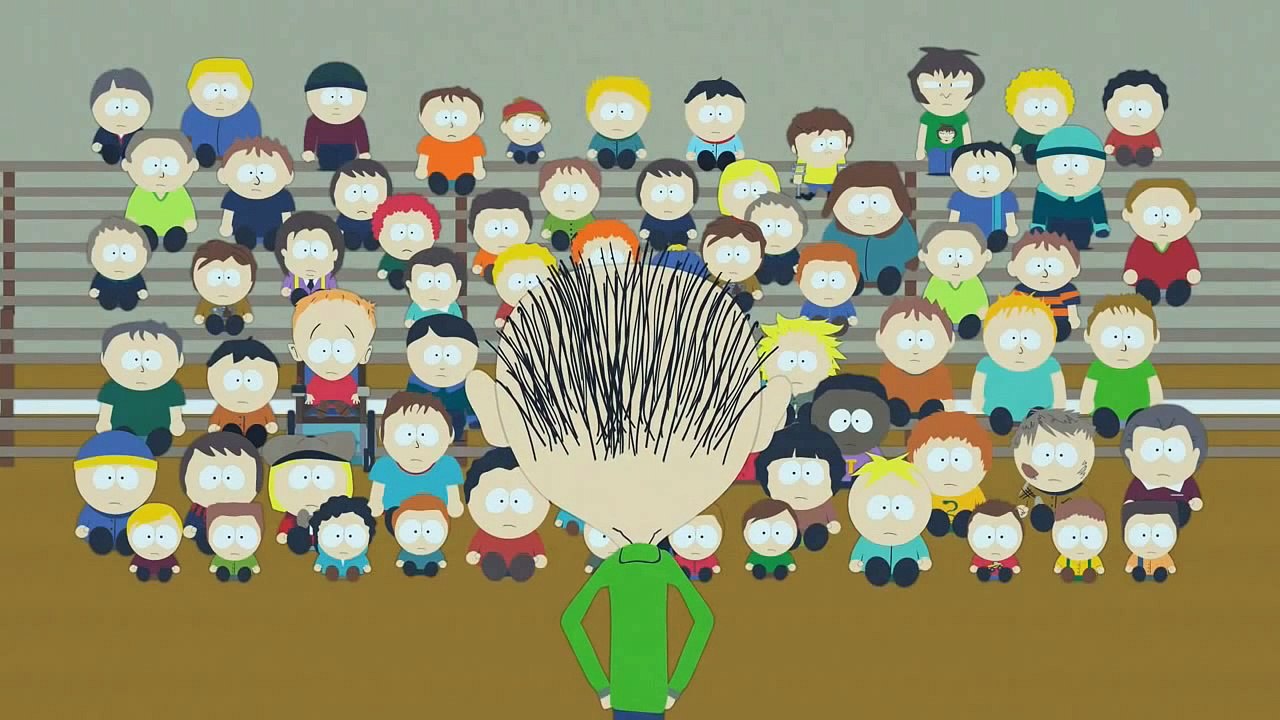Caca sur la tête de Mr.Vénézuéla - Mackay - South Park