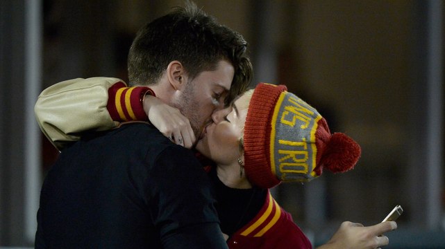 Miley Cyrus' New Boyfriend Kissed Ariana Grande In Music Video