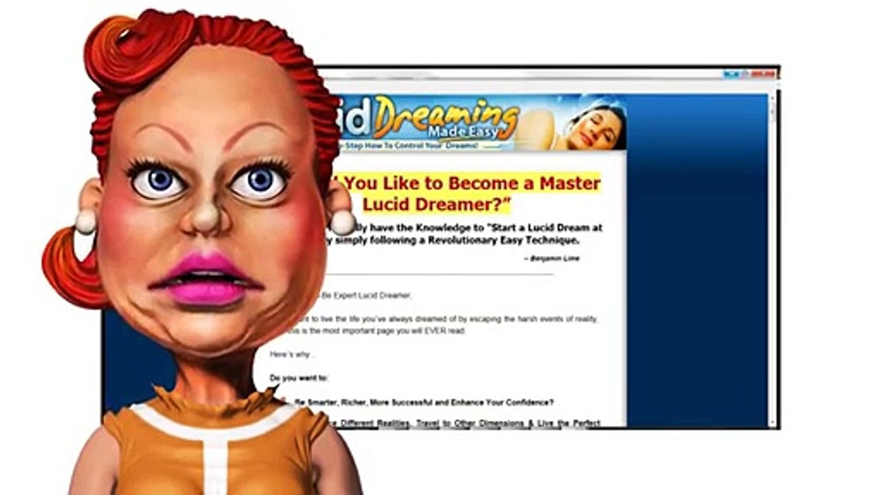 Lucid Dreaming Made Easy - Learn Step-By-Step How To Control Your Dreams