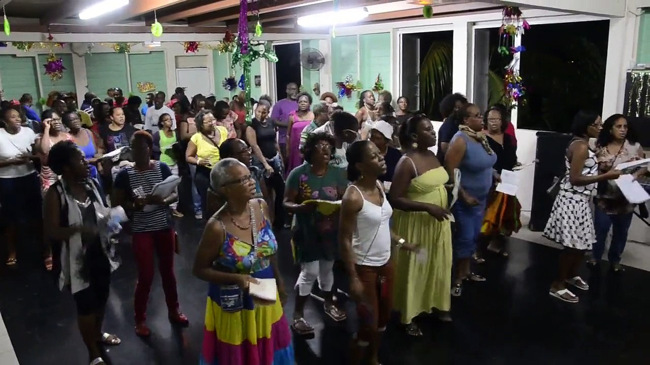 Chanté nwel avec Zanmi Nwel à Monnérot au Robert - vendredi 14 novembre 2014