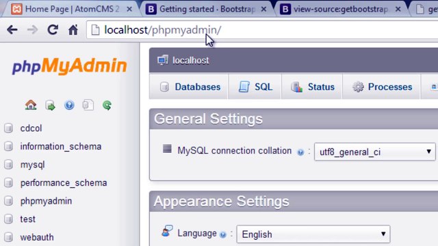 Developing a Dynamic Website 2014 - Part 7 - Creating the MySQL Database - YouTube