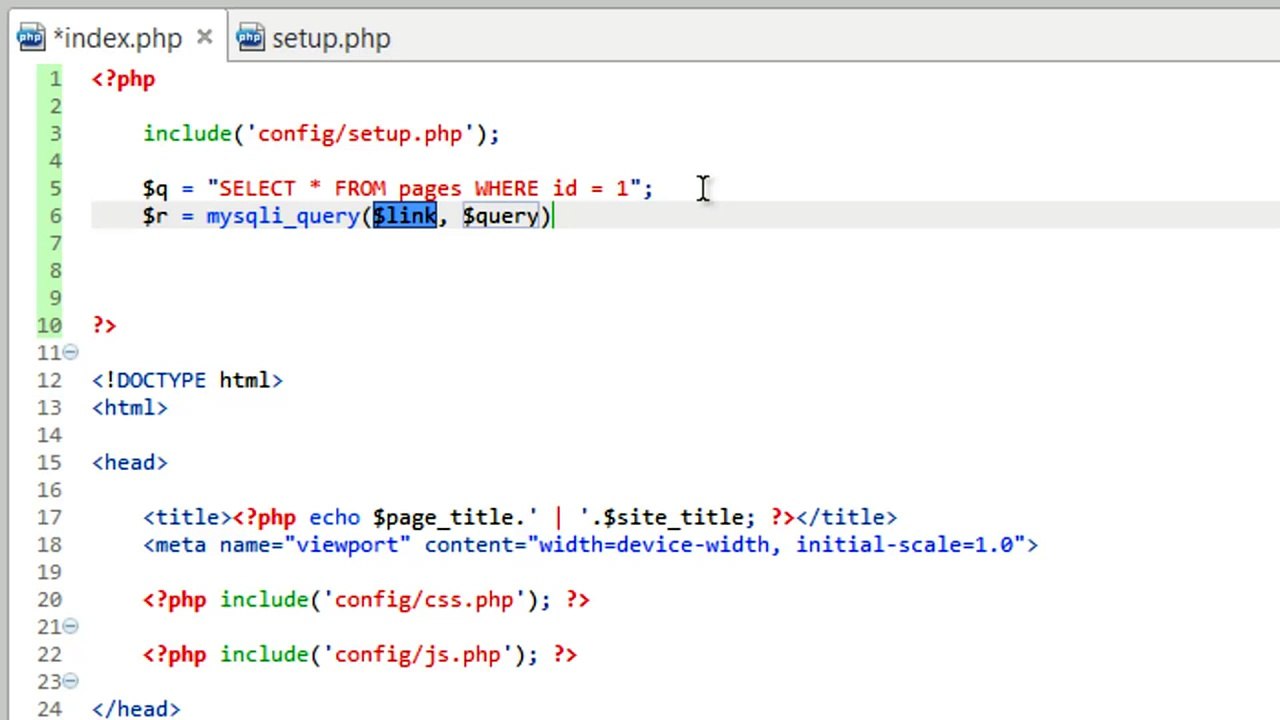 Developing a Dynamic Website 2014 - Part 9 - Using PHP to Display Data from MySQL - YouTube