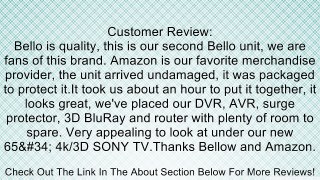 Bello PVS4252 Black Audio/Video Rack Review