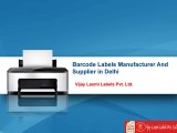 Barcode Labels Manufacturer, Supplier in Delhi