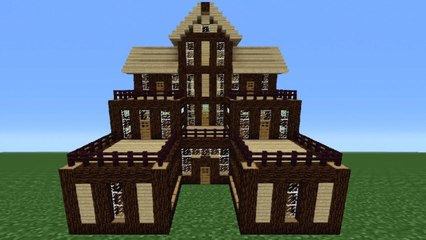 Minecraft Tutorial: How To Make A Wooden House - 6