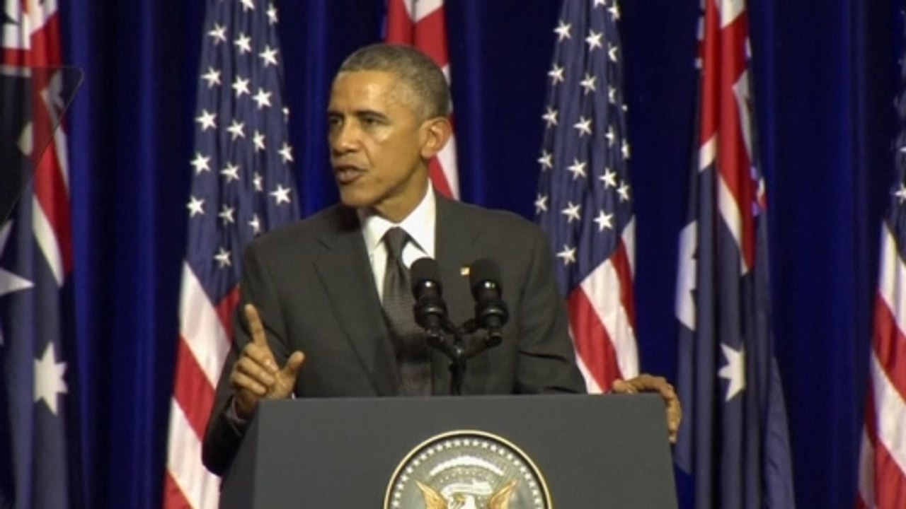 Obama delivers veiled message to China