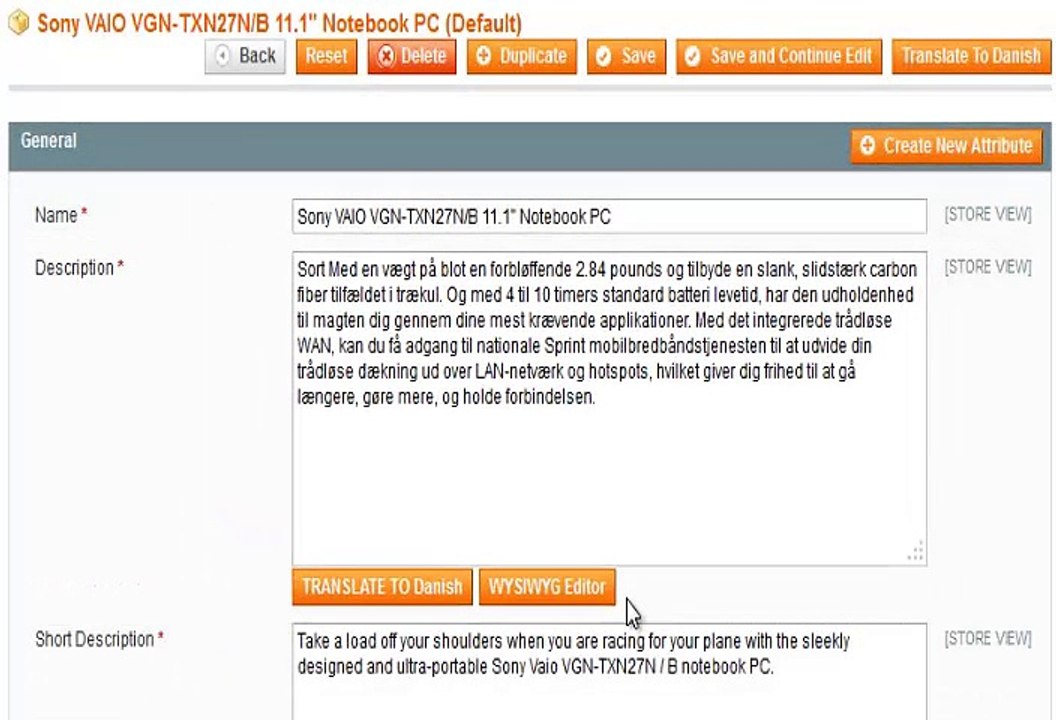 Magento Language Translator Extension by Biztech Consultancy