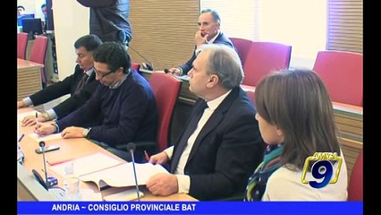 ANDRIA | Consiglio provinciale, approvate le linee programmatiche